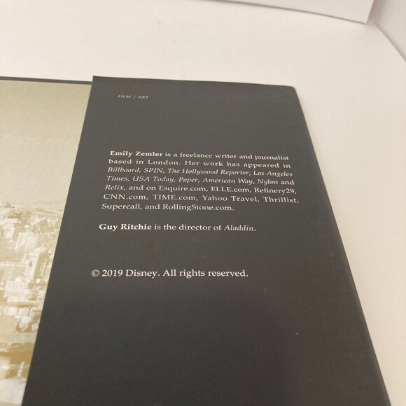 The Art and Making of Aladdin Disney Hardback New Zemler, Emily - Picture 13 of 14